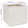Macetero de Jardín  Blanco 36x36x35 cm PP | Foro24.es | Tu tienda online para hogar, jardín y más Foro24.es