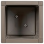 Macetero de Jardín Marrón Claro 36x36x35 cm PP by , Pots and planters - Ref: Foro24-42006498, Price: 44,61 €, Discount: %