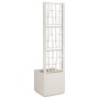 Macetero con enrejado Blanco 36x36x140 cm PP von , Töpfe und Pflanzgefäße - Ref: Foro24-42006499, Preis: 56,94 €, Rabatt: %