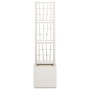 Macetero con enrejado Blanco 36x36x140 cm PP von , Töpfe und Pflanzgefäße - Ref: Foro24-42006499, Preis: 56,94 €, Rabatt: %