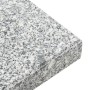 Base de Sombrilla con Ruedas para postes de Ø38/48mm Granito Gris 30 kg Cuadrada by , Umbrella bases - Ref: Foro24-42006584, ...