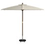 Base de Parasol con Ruedas para postes de Ø38/48mm Granito Negro 30 kg Redonda von , Schirmständer - Ref: Foro24-42006586, Pr...