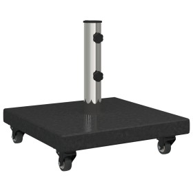 Base de Parasol con Ruedas para postes de Ø38/48mm granito