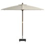 Base de Parasol con Ruedas para postes de Ø38/48mm granito negro 30 kg cuadrada von , Schirmständer - Ref: Foro24-42006587, P...