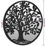 Round garden mirror in black iron for outdoor use, 60x2.5 cm by vidaXL, Mirrors - Ref: Foro24-318372, Price: 90,00 €, Discoun...