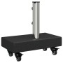 Base de Paraguas con Ruedas para Postes de Ø38/48mm Negro Granito 25 kg Rectangular von , Schirmständer - Ref: Foro24-4200658...