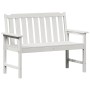 Banco de Jardín Blanco 120 cm HDPE | Foro24.es | Tu tienda online para hogar, jardín y más Foro24.es