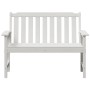 Banco de Jardín Blanco 120 cm HDPE | Foro24.es | Tu tienda online para hogar, jardín y más Foro24.es