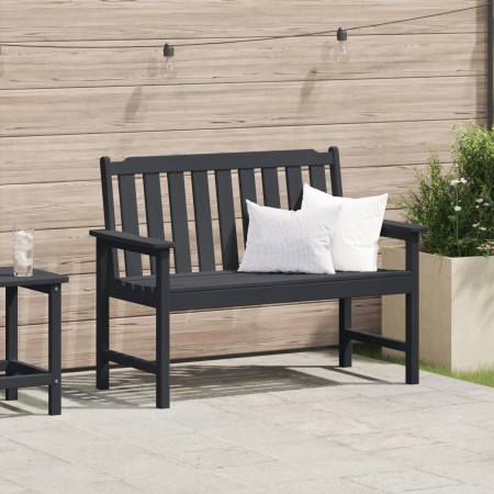 Banco Jardín Negro 120 cm HDPE | Foro24.es | Tu tienda online para hogar, jardín y más Foro24.es