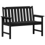 Banco Jardín Negro 120 cm HDPE | Foro24.es | Tu tienda online para hogar, jardín y más Foro24.es