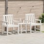 Sillas de Comedor 2 pcs Blancas HDPE | Foro24.es | Tu tienda online para hogar, jardín y más Foro24.es