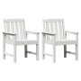 Sillas de Comedor 2 pcs Blancas HDPE | Foro24.es | Tu tienda online para hogar, jardín y más Foro24.es