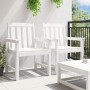 Sillas de Comedor 2 pcs Blancas HDPE | Foro24.es | Tu tienda online para hogar, jardín y más Foro24.es