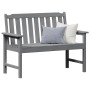 Banco de Jardín Gris Claro 120 cm HDPE | Foro24.es | Tu tienda online para hogar, jardín y más Foro24.es