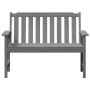 Banco de Jardín Gris Claro 120 cm HDPE | Foro24.es | Tu tienda online para hogar, jardín y más Foro24.es