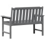 Banco de Jardín Gris Claro 120 cm HDPE | Foro24.es | Tu tienda online para hogar, jardín y más Foro24.es