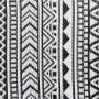 Black PP outdoor rug 120x180 cm by vidaXL, Outdoor protectors - Ref: Foro24-316921, Price: 27,26 €, Discount: %