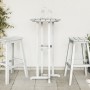 Mesa Bar Blanca 55x55x107 cm HDPE | Foro24.es | Tu tienda online para hogar, jardín y más Foro24.es
