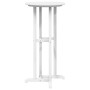 Mesa Bar Blanca 55x55x107 cm HDPE | Foro24.es | Tu tienda online para hogar, jardín y más Foro24.es