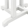 Mesa Bar Blanca 55x55x107 cm HDPE | Foro24.es | Tu tienda online para hogar, jardín y más Foro24.es
