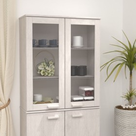 HAMAR Top-Sideboard aus massivem weißem Kiefernholz 85x35x100 cm von vidaXL, Sideboards - Ref: Foro24-340505, Preis: 137,40 €...