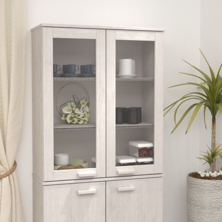 HAMAR Top-Sideboard aus massivem weißem Kiefernholz 85x35x100 cm von vidaXL, Sideboards - Ref: Foro24-340505, Preis: 137,40 €...