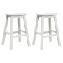Taburetes de Bar 2 pcs Blanco HDPE | Foro24.es | Tu tienda online para hogar, jardín y más Foro24.es