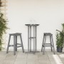 Taburetes de Bar 2 pcs Gris Claro HDPE | Foro24.es | Tu tienda online para hogar, jardín y más Foro24.es
