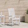 Mecedora de Jardín Blanca 70x92x108 cm HDPE by , Garden chairs - Ref: Foro24-42006613, Price: 151,94 €, Discount: %