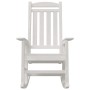 Mecedora de Jardín Blanca 70x92x108 cm HDPE by , Garden chairs - Ref: Foro24-42006613, Price: 151,94 €, Discount: %