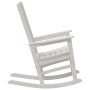 Mecedora de Jardín Blanca 70x92x108 cm HDPE by , Garden chairs - Ref: Foro24-42006613, Price: 151,94 €, Discount: %