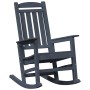 Silla Mecedora Jardín Azul Marino 70x92x108 cm de , Sillas de jardín - Ref: Foro24-42006614, Precio: 140,53 €