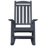 Silla Mecedora Jardín Azul Marino 70x92x108 cm de , Sillas de jardín - Ref: Foro24-42006614, Precio: 140,53 €