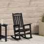 Mecedora de Jardín Negra 70x92x108 cm HDPE | Foro24.es | Tu tienda online para hogar, jardín y más Foro24.es
