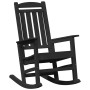 Mecedora de Jardín Negra 70x92x108 cm HDPE | Foro24.es | Tu tienda online para hogar, jardín y más Foro24.es