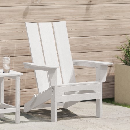Silla Adirondack Plegable Blanca 74.5x80.5x90 cm HDPE | Foro24.es | Tu tienda online para hogar, jardín y más Foro24.es