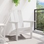 Silla Adirondack Plegable Blanca 74.5x80.5x90 cm HDPE | Foro24.es | Tu tienda online para hogar, jardín y más Foro24.es
