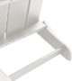 Silla Adirondack Plegable Blanca 74.5x80.5x90 cm HDPE | Foro24.es | Tu tienda online para hogar, jardín y más Foro24.es