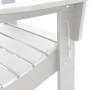 Silla Adirondack Plegable Blanca 74.5x80.5x90 cm HDPE | Foro24.es | Tu tienda online para hogar, jardín y más Foro24.es