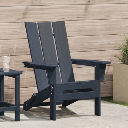 Silla Adirondack Plegable Azul Marino 74.5x80.5x90 cm HDPE | Foro24.es | Tu tienda online para hogar, jardín y más Foro24.es