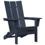 Silla Adirondack Plegable Azul Marino 74.5x80.5x90 cm HDPE | Foro24.es | Tu tienda online para hogar, jardín y más Foro24.es