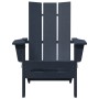 Silla Adirondack Plegable Azul Marino 74.5x80.5x90 cm HDPE | Foro24.es | Tu tienda online para hogar, jardín y más Foro24.es