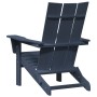 Silla Adirondack Plegable Azul Marino 74.5x80.5x90 cm HDPE | Foro24.es | Tu tienda online para hogar, jardín y más Foro24.es