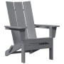 Silla Adirondack Plegable Gris Claro 74.5x80.5x90 cm HDPE | Foro24.es | Tu tienda online para hogar, jardín y más Foro24.es