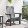 Silla Adirondack Plegable Gris Claro 74.5x80.5x90 cm HDPE | Foro24.es | Tu tienda online para hogar, jardín y más Foro24.es