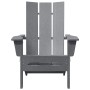 Silla Adirondack Plegable Gris Claro 74.5x80.5x90 cm HDPE | Foro24.es | Tu tienda online para hogar, jardín y más Foro24.es