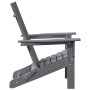 Silla Adirondack Plegable Gris Claro 74.5x80.5x90 cm HDPE | Foro24.es | Tu tienda online para hogar, jardín y más Foro24.es