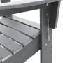 Silla Adirondack Plegable Gris Claro 74.5x80.5x90 cm HDPE | Foro24.es | Tu tienda online para hogar, jardín y más Foro24.es