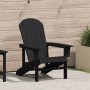 Silla Adirondack Negra 74x82x91 cm HDPE | Foro24.es | Tu tienda online para hogar, jardín y más Foro24.es