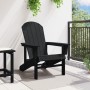 Silla Adirondack Negra 74x82x91 cm HDPE | Foro24.es | Tu tienda online para hogar, jardín y más Foro24.es